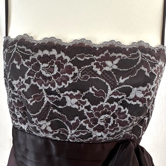 Robbie Bee Brown Spaghetti Strap Sundress Midi - Picture 3 of 8